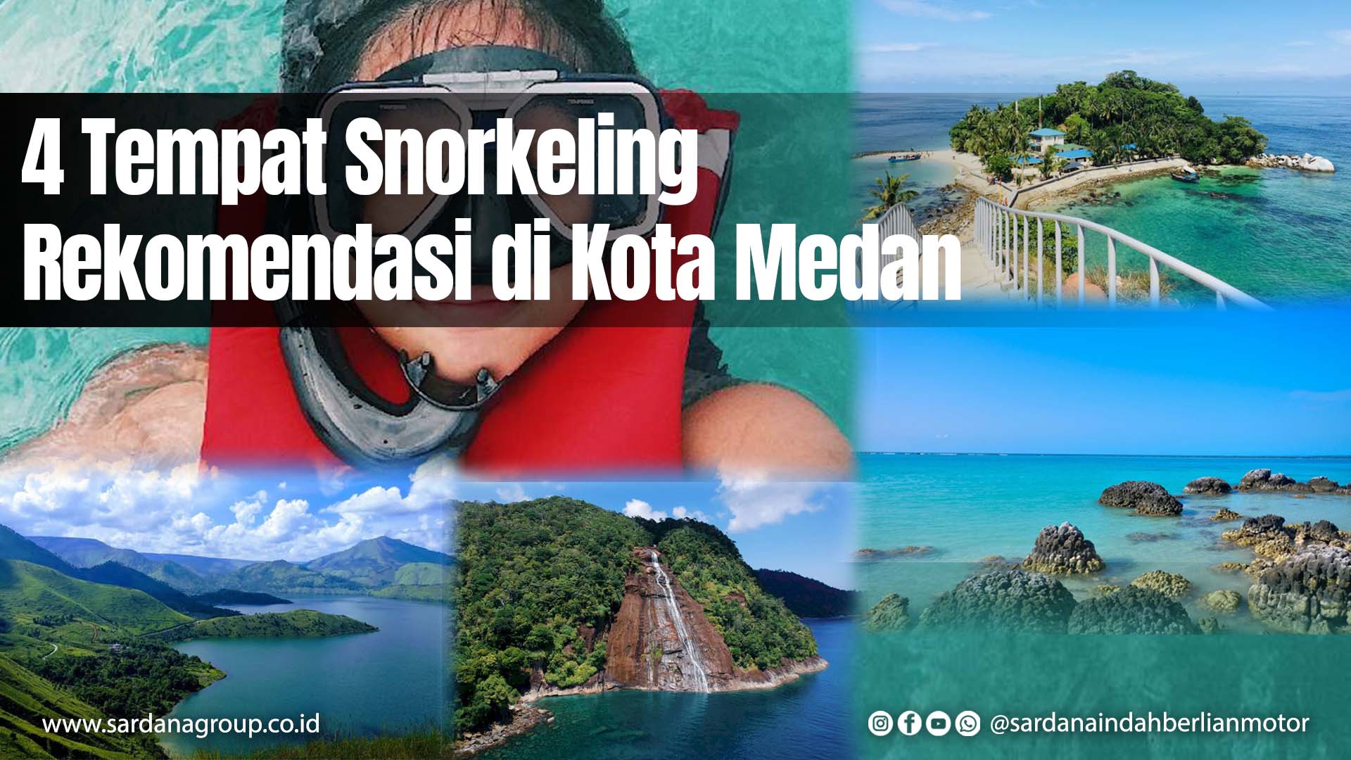 Empat Tempat Snorkeling Rekomendasi di Kota Medan & Sekitarnya! 